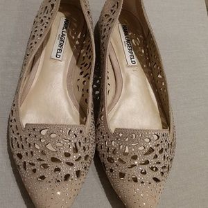 Karl Lagerfeld flats